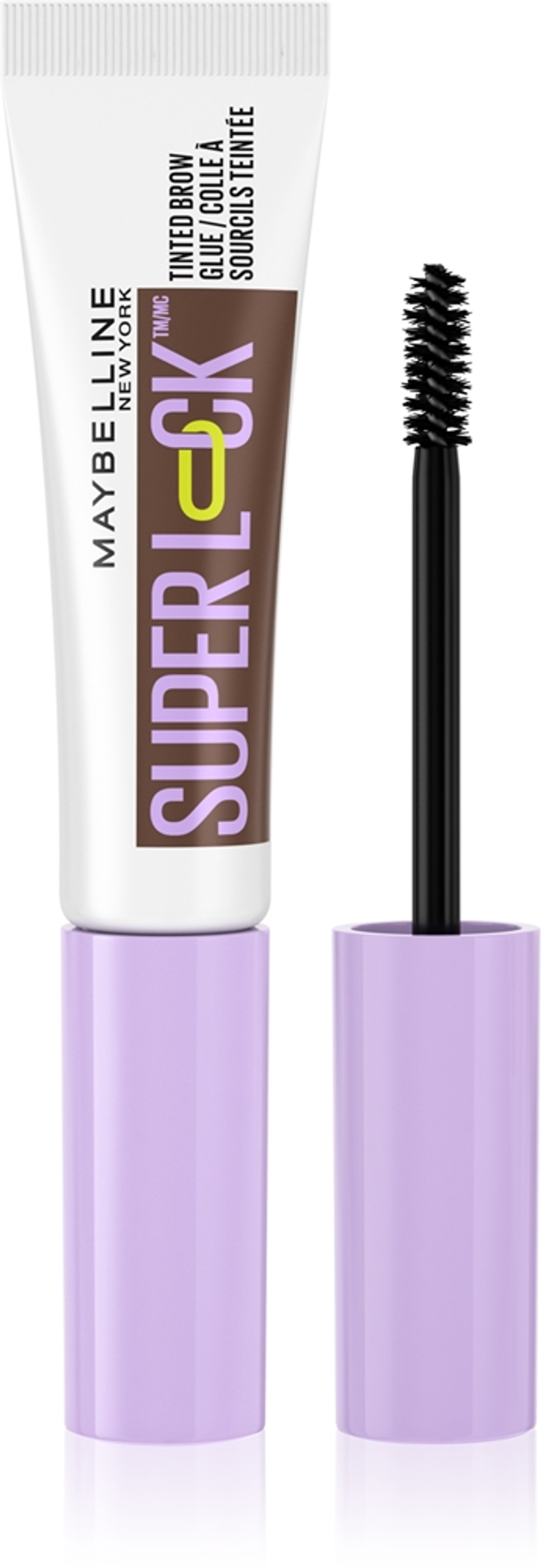 MAYBELLINE NEW YORK Super Lock - Гель для фиксации бровей оттенок Deep Brown, 8 g