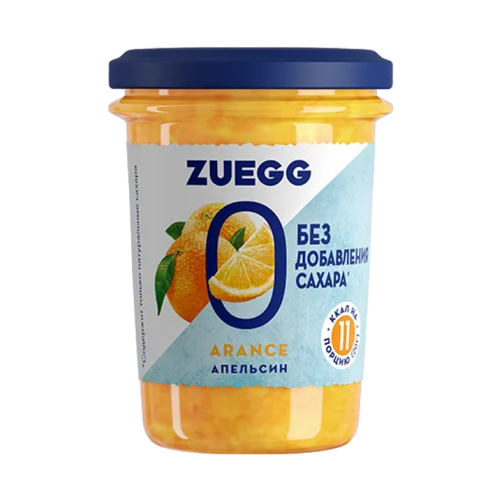 Джем без сахара, 220 г, ZUEGG