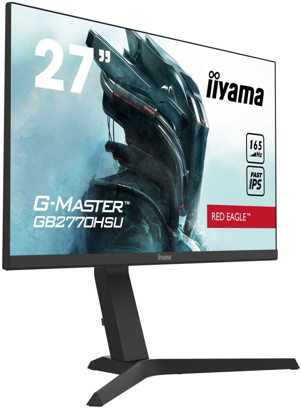 Монитор Iiyama 27;; G-Master GB2770HSU-B1 1920x1080 IPS LED 165Гц 0.8ms FreeSync HDMI DisplayPort