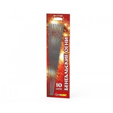 СС1002 Свечи бенгальские 250мм.