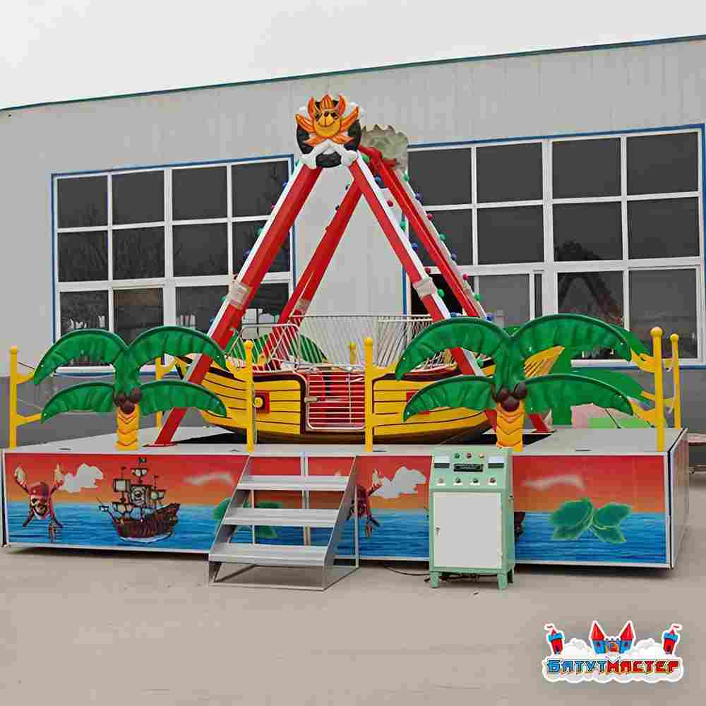 Качели корабль «Волна приключений», 12 мест, 5,75×3,3×3,8 м