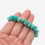 Амазонит натуральный, фриформ, микроогранка 7-12*5-9мм