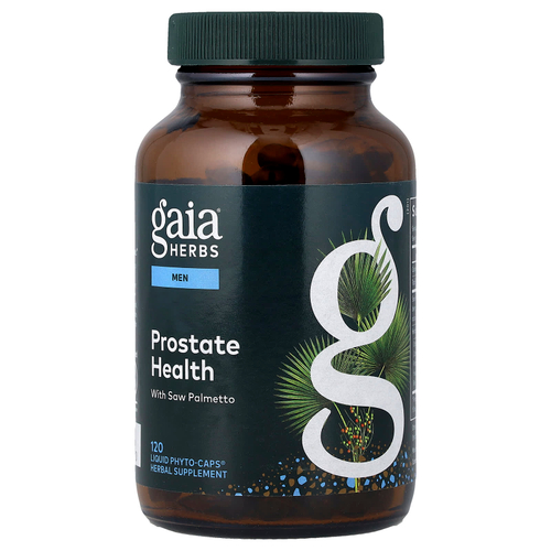 Gaia Herbs, Men's Prostate Health, 120 жидких капсул Phyto-Caps®