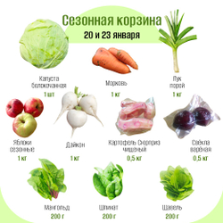 Сезонная корзина