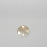 Подвесной светодиодный светильник 50232/1 LED хром/янтарный