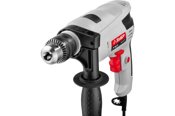 Дрель ЗУБР ДУ-710 ЭРМ2 ударная