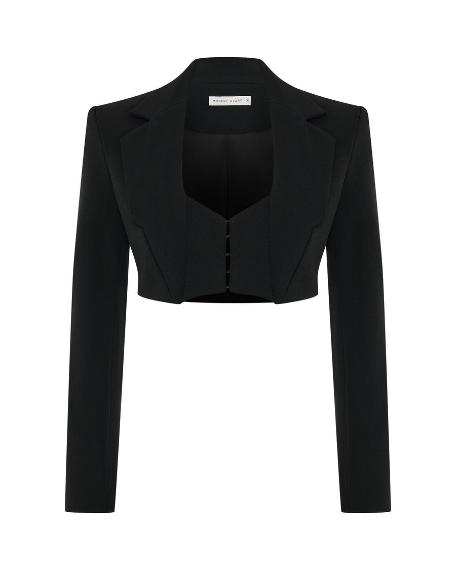 Кроп-жакет 'Classy'