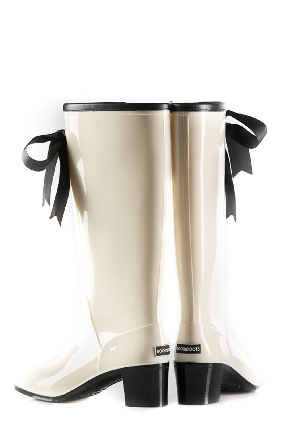 Сапоги BoomBoots White&Black High