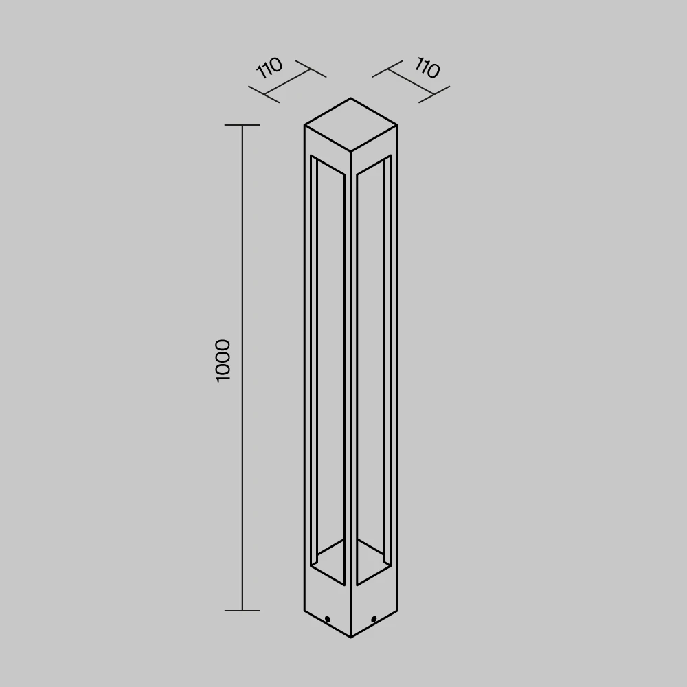 Ландшафтный светильник Maytoni Elbe O424FL-L10GF
