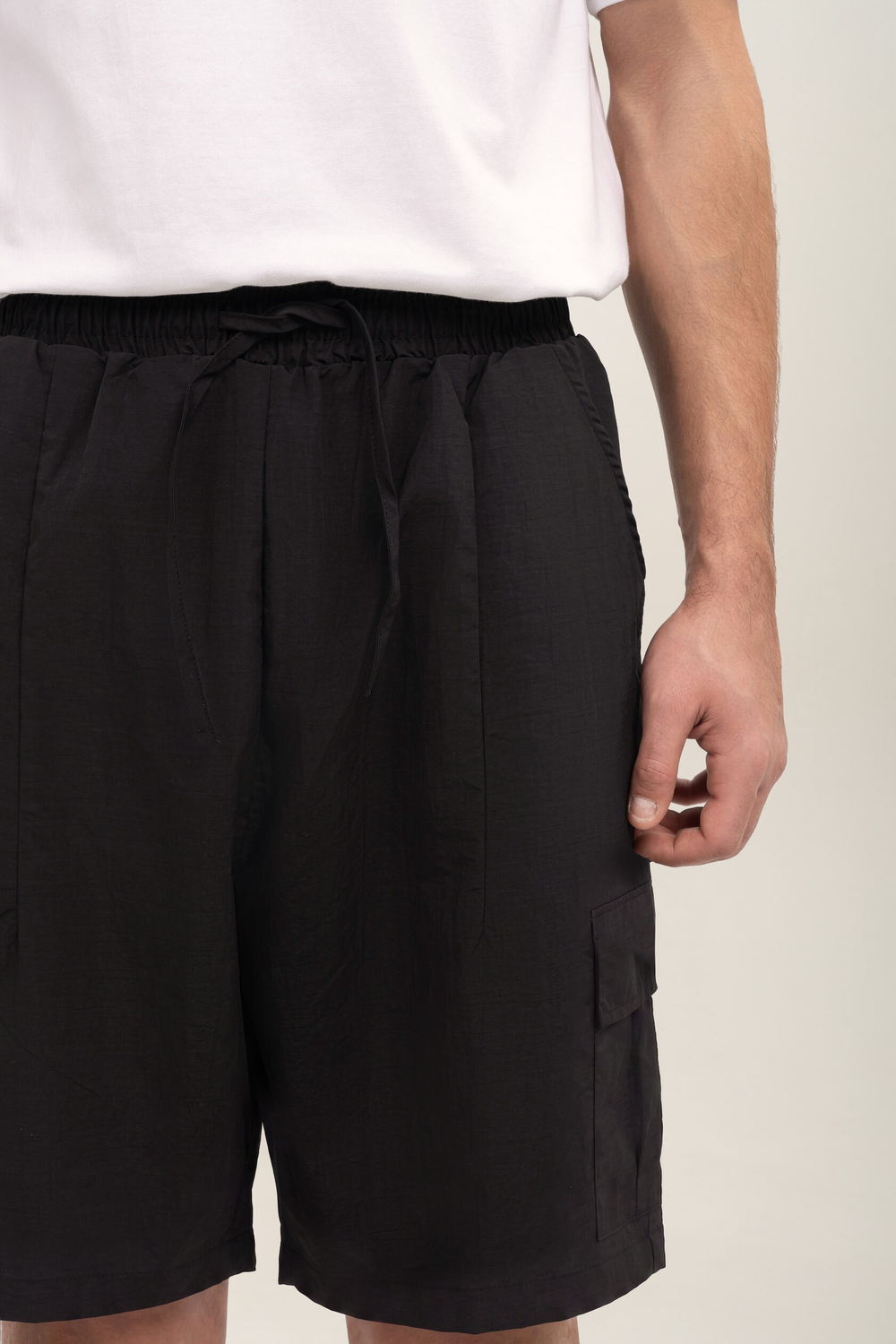 Шорты KUL'TURA "NYLON CARGO CLASSIC" Черный