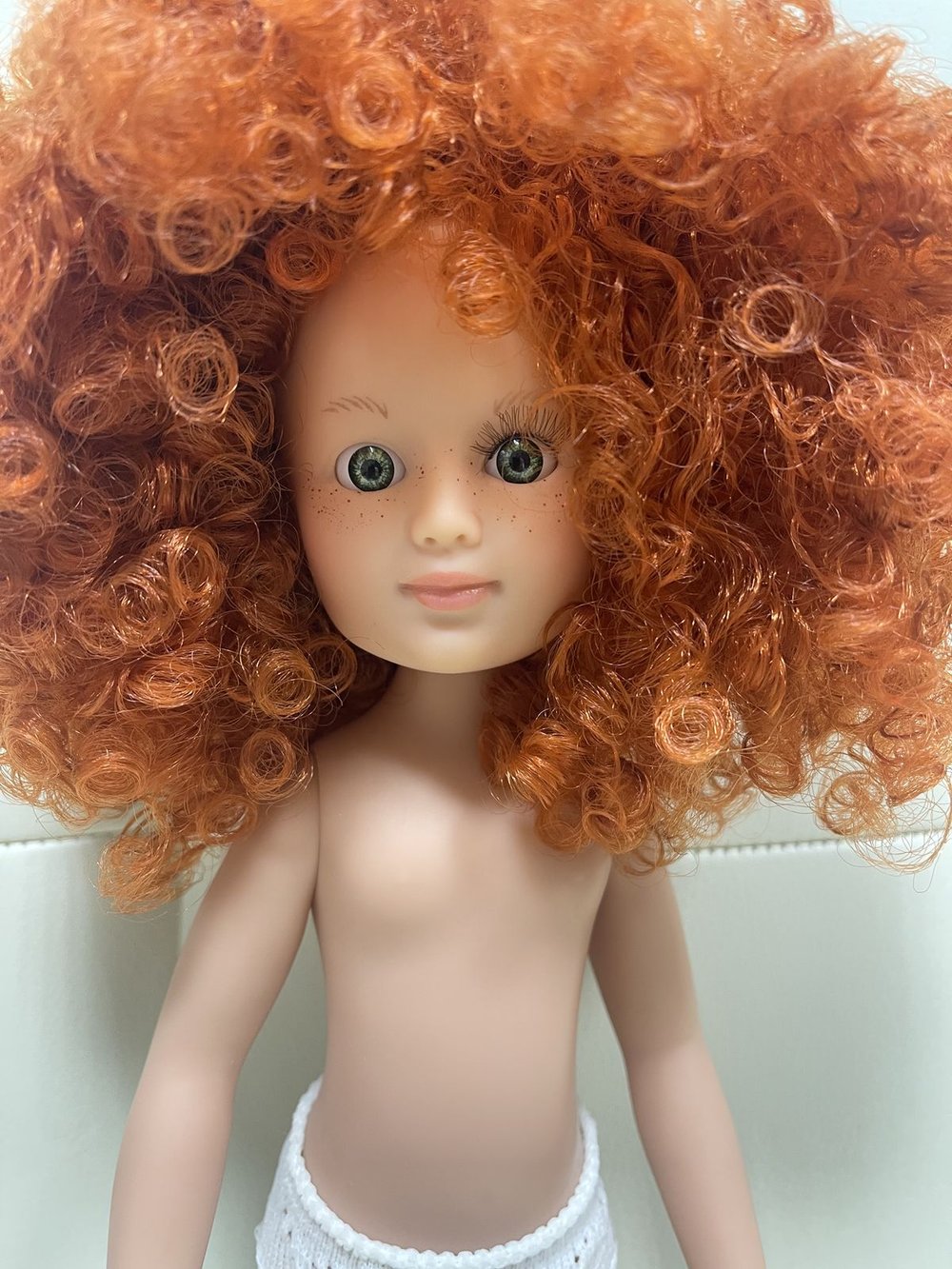 Уценка. Кукла для девочки виниловая 34см Лесли без одежды (1440W3)