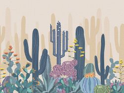 Бесшовная фреска AF2187, 2,8 м (4,65 м)