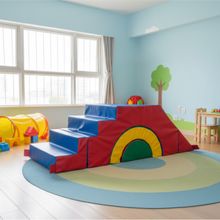 Мягкий игровой развивающий комплекс Romana "Лесенка с горкой" (стандартный)