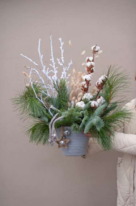 Новогодняя композиция Хюгге