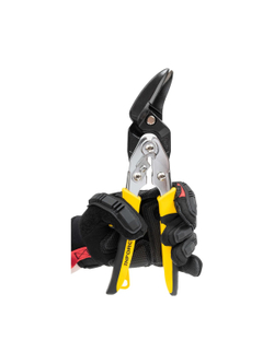 Усиленные ножницы по металлу Inforce с выносом, левые, 260мм 06-18-64