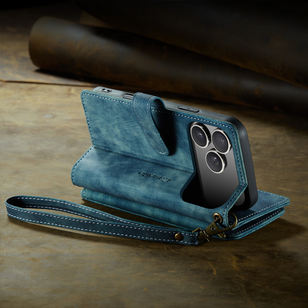 Многофункциональный чехол-кошелек CaseMe 3 in 1 Matte Wallet для iPhone 17 Pro