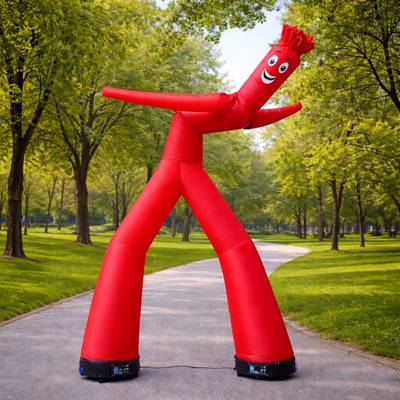 Аэромен «Яркий танцор», одноцветный 5 метров