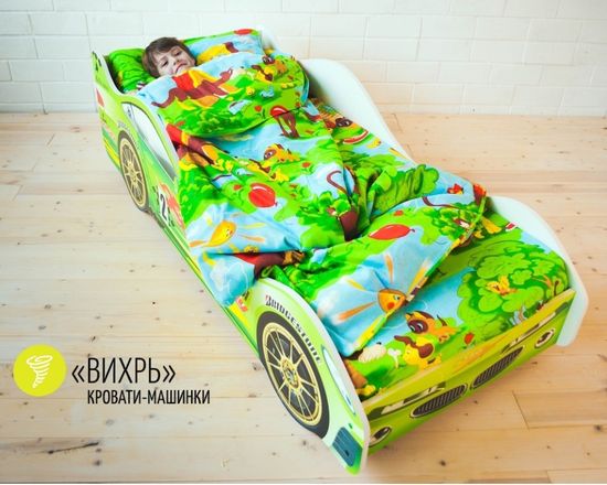 Кровать-машинка ВИХРЬ