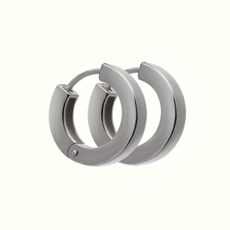 Серьги – хупы большие