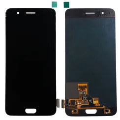 Дисплей для OnePlus 5 в сборе с тачскрином (Black) в рамке