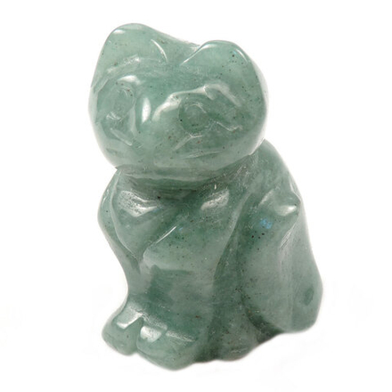 Кошка празем( авантюрин зеленый) 34.9