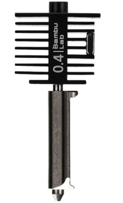 Хотэнд с соплом 0,4 мм из закаленной стали для 3Д принтера Bambu Lab A1/A1 mini FAH019