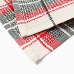 Набор декоративных салфеток Этель Клетка 30х30см., 3шт., 100%хл.