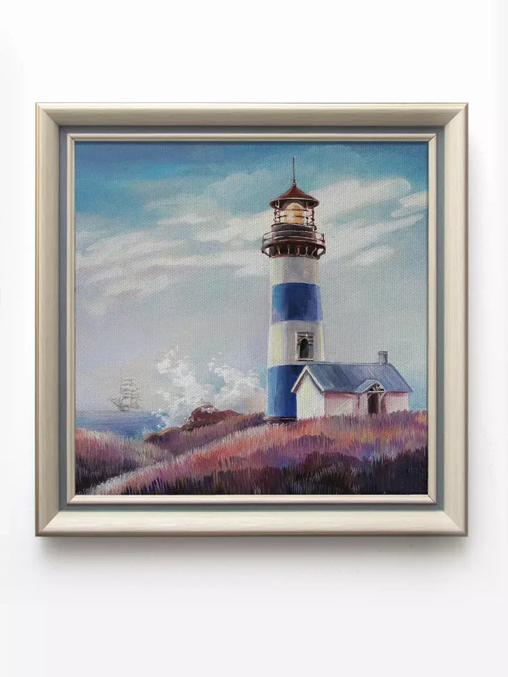 Картина на стену интерьерная на холсте 35*35 см