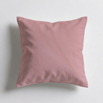 Наволочка из варёного хлопка, пыльная роза