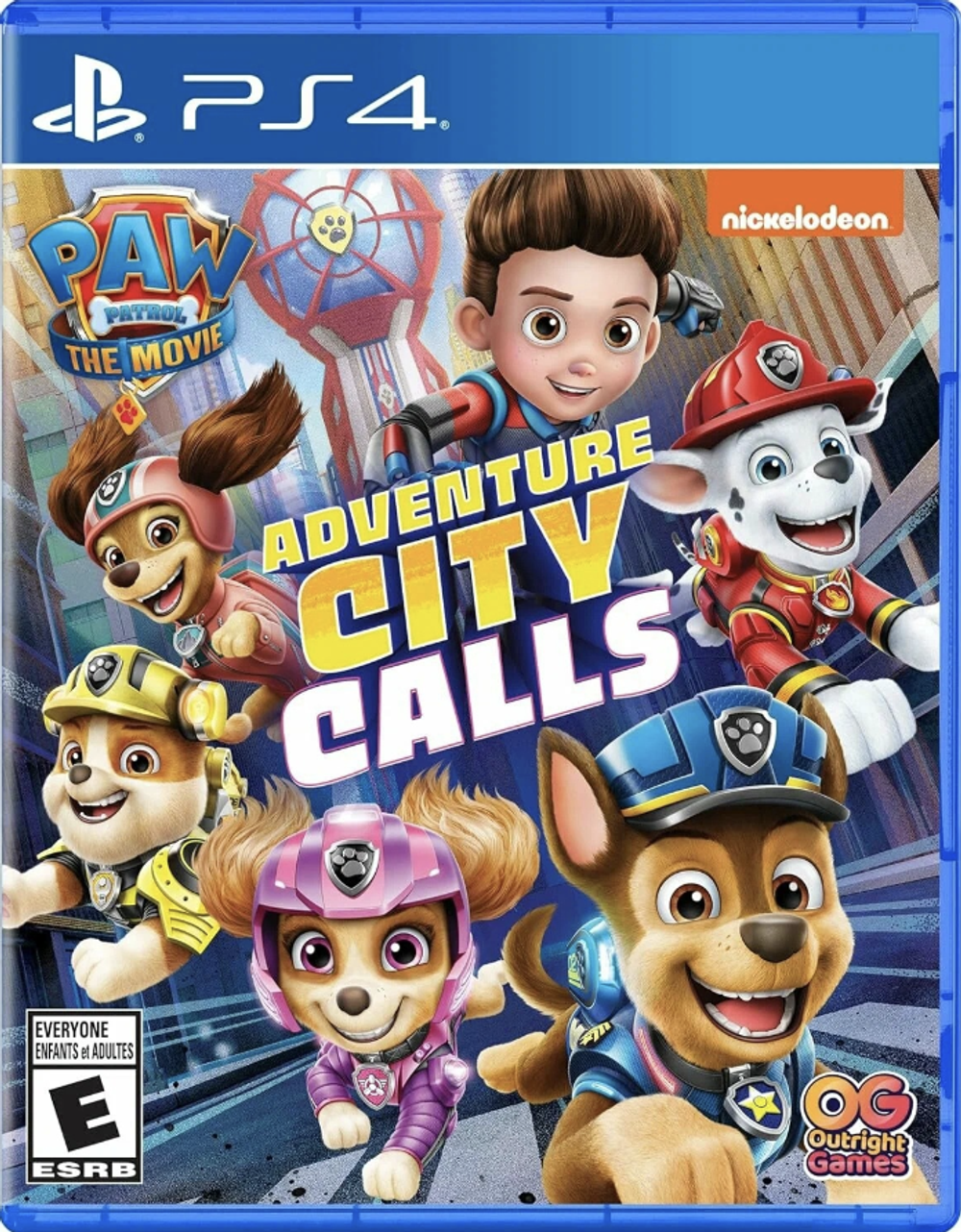 Paw Patrol The Movie: Adventure City Calls (Щенячий патруль) (диск для PS4, интерфейс и субтитры на русском языке)