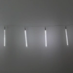 Гирлянда для улицы «Тающая сосулька» 3,0 м*30 см 192 лампы LED, IP-54, Белый (8 трубок)