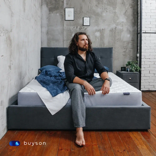 Матрас BuyCool, 22,5 см, жесткость выше средней, независимые пружины