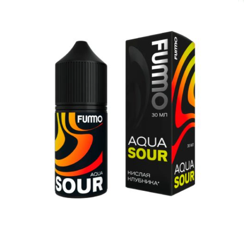 Fummo Aqua Sour Salt 30 мл - Кислая Клубника (20 мг)