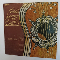 Винтажная виниловая пластинка LP Vivaldi Вивальди, Hungarian Chamber Orchestra ,Guitar Concertos (Венгрия 1979)
