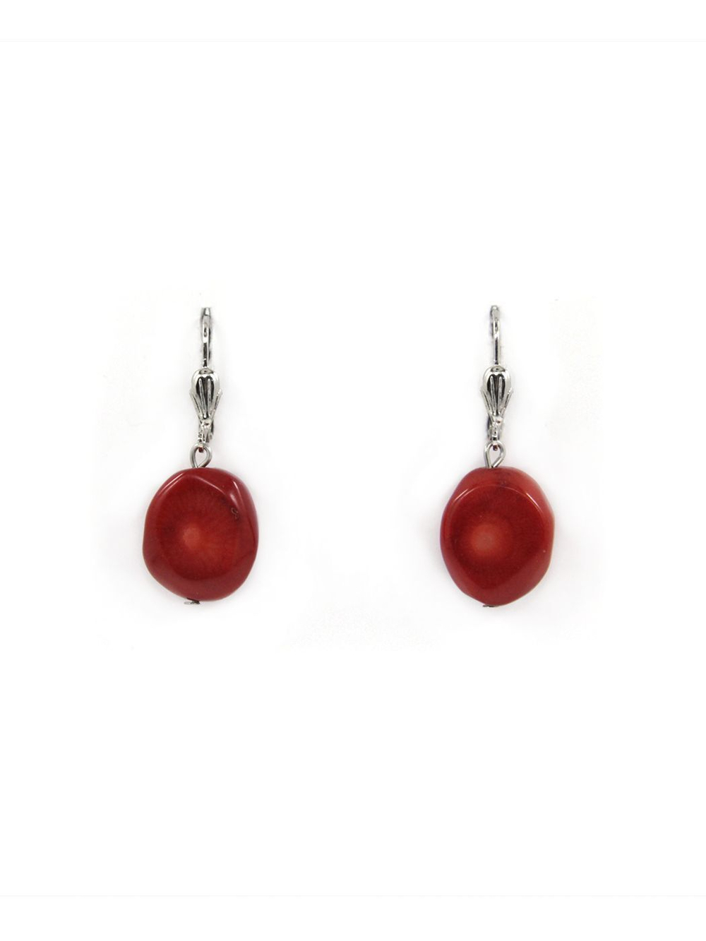 Серьги из коралла kose996-kr