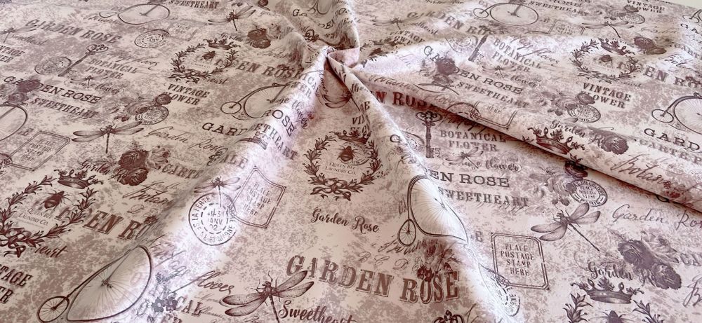 Велюр Гарден розовый