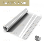 Пленка защитная бронировочная SAFETY 2 MIL LUXFIL, рулон (размер 1,524x30м.)
