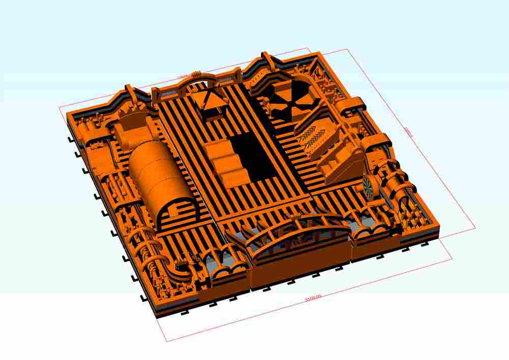 Коммерческий надувной парк «Техноленд», 33*31.5*8 м