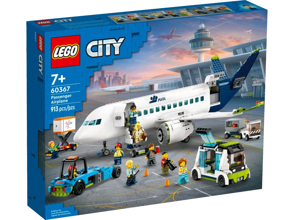 Конструктор LEGO City 60367 Пассажирский самолет
