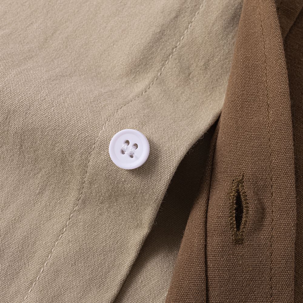 Сорочка Ymkashix Puff коричневая