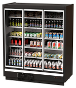 Горка холодильная KIFATO ПРАГА 1875 (встроенный агрегат, распашные двери)