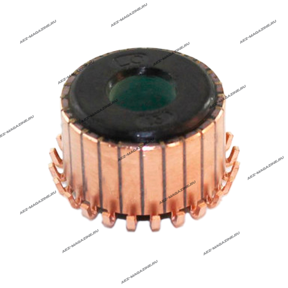 Коллекторы для якорей 24 ламели, крючки, непродороженный d-25,5, h-18