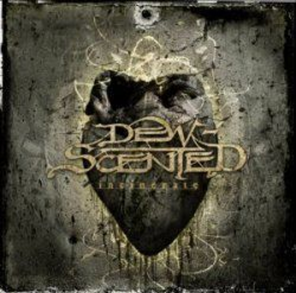 DEW-SCENTED - INCINERATE, 2007, death thrash metal, музыкальный компакт диск