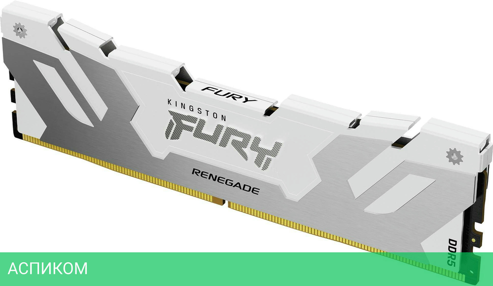 Оперативная память Kingston Fury Renegade Silver XMP Gaming DDR5 16GB (KF568C36RW-16)