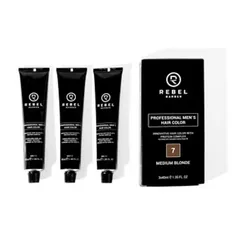 Профессиональная мужская краска для волос Medium Blonde (7)