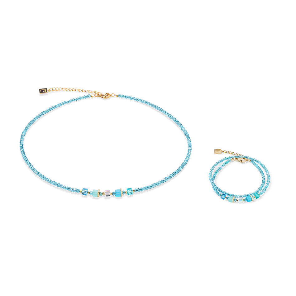 Колье Coeur de Lion Turquoise 4464/10-0600