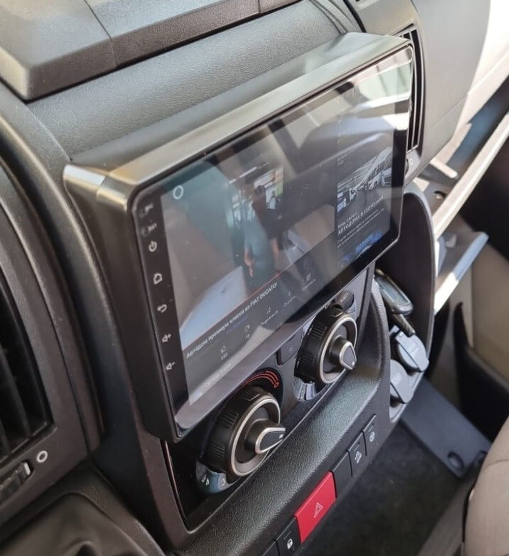 Магнитола для Citroen Jumper, Fiat Ducato, Peugeot Boxer 2006-2022 - Parafar PF607LUX1FHD на Android 13, 8-ядер, 2Гб+32Гб, CarPlay, 4G SIM-слот