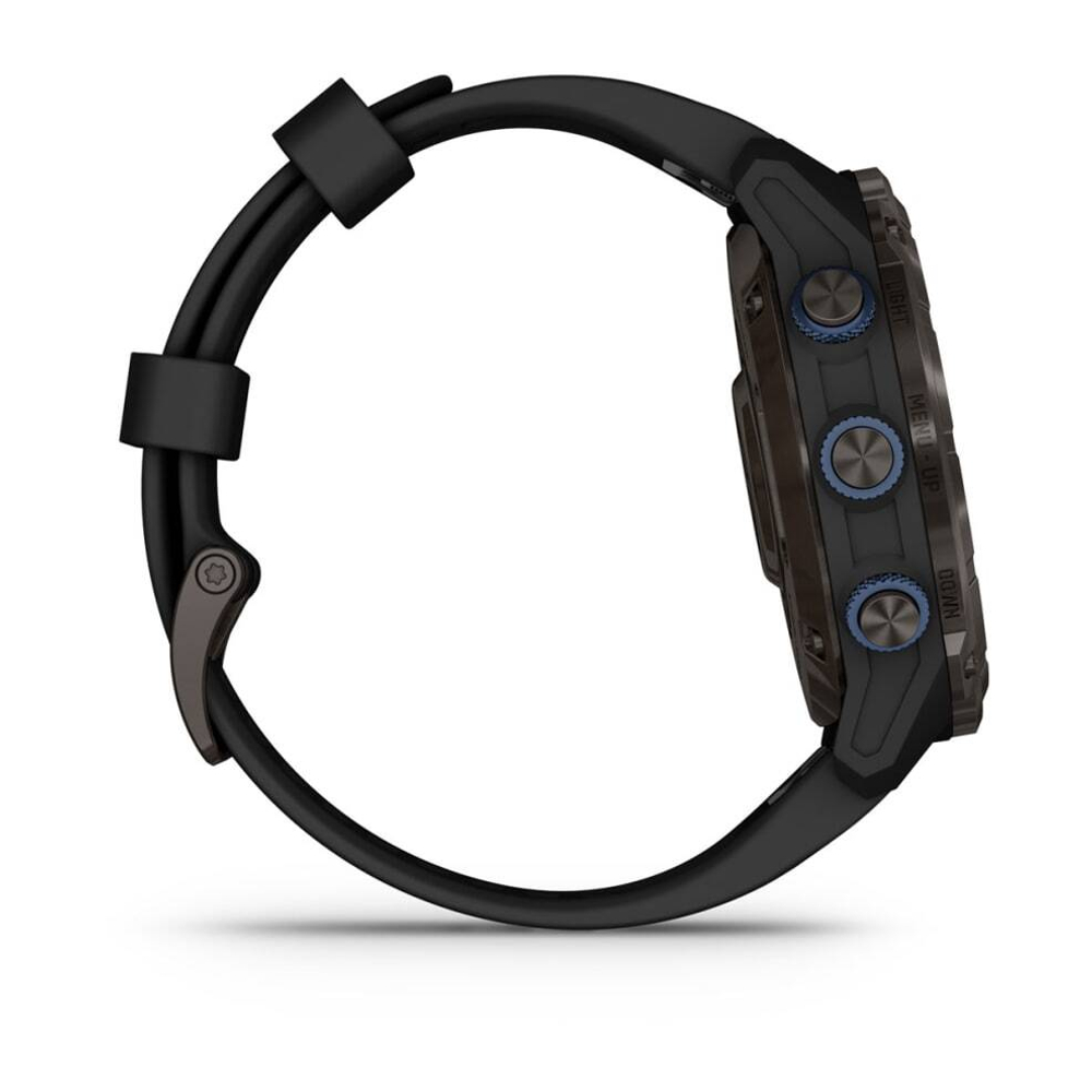 Умные часы Garmin Descent MK3i 51 мм Carbon Gray DLC Titanium with Black