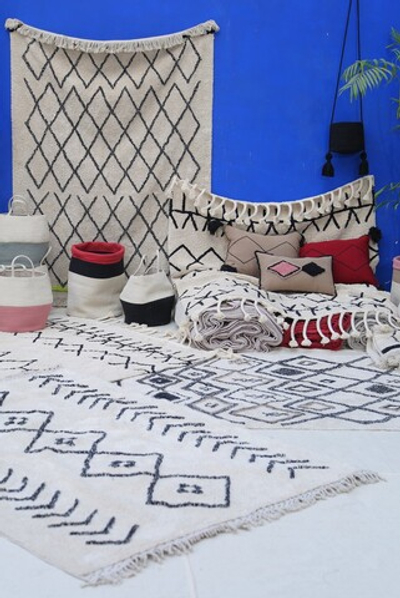 Корзина Lorena Canals Zoco Ash Rose Natural (35 x Ø30 см)