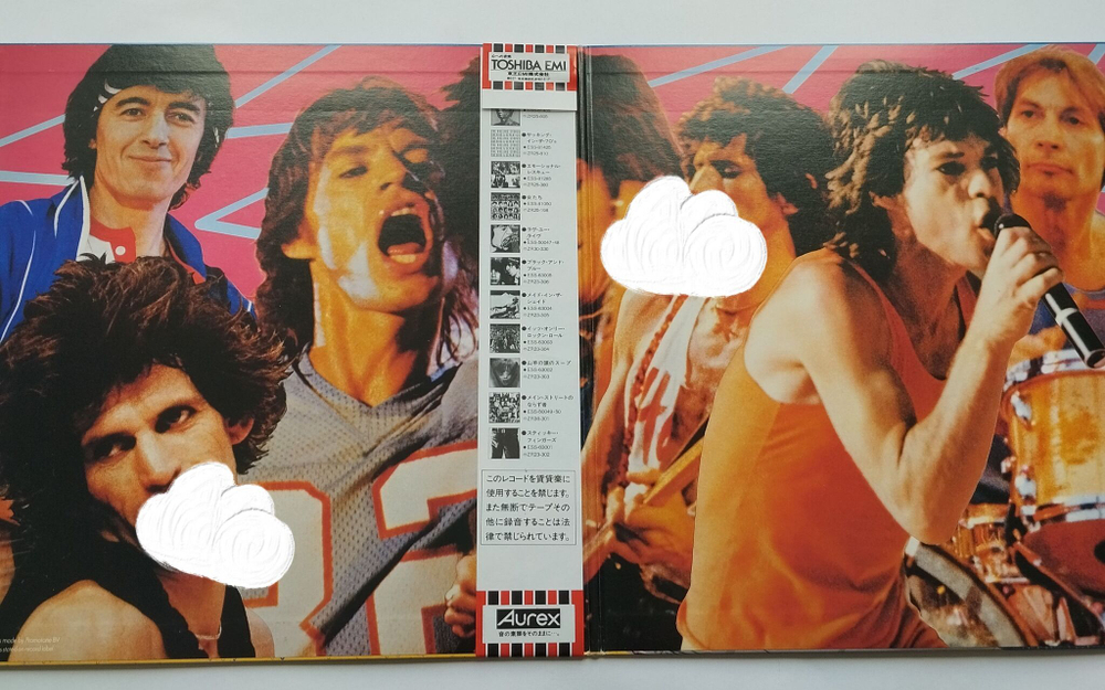 Винтажная виниловая пластинка LP The Rolling Stones Still Life (American Concert 1981) (Japan 1982) (Obi) Twenty Flight Rock